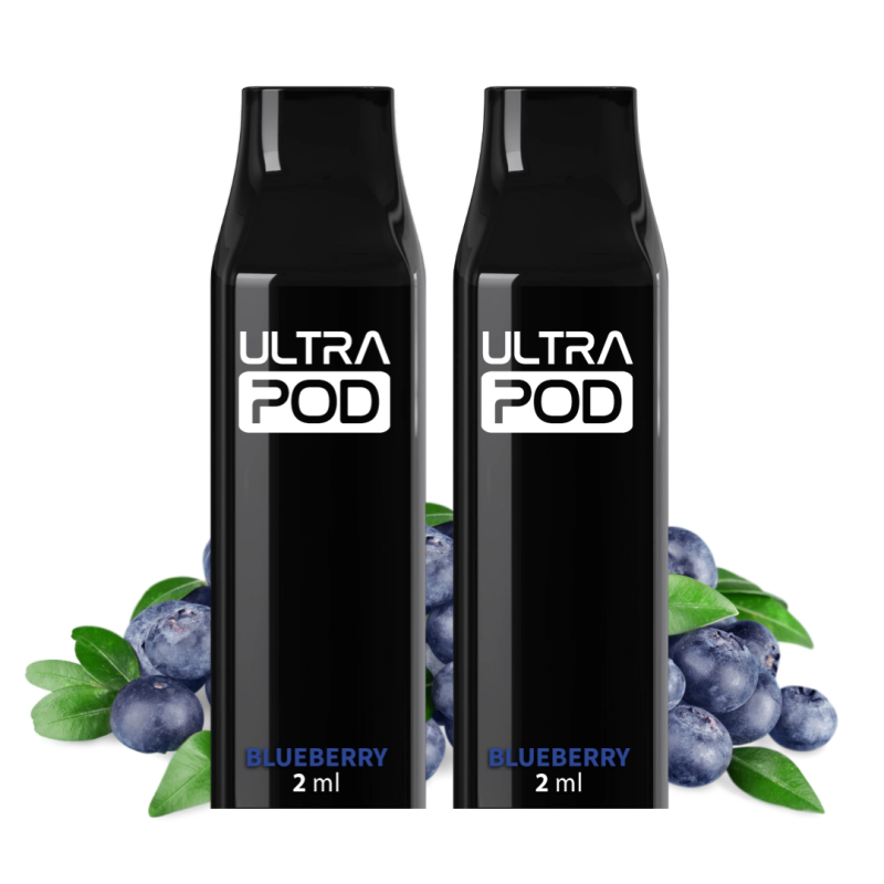 ULTRAPOD Prefilled Pod Doppelset Nikotinsalzliquid Blueberry 0 mg
