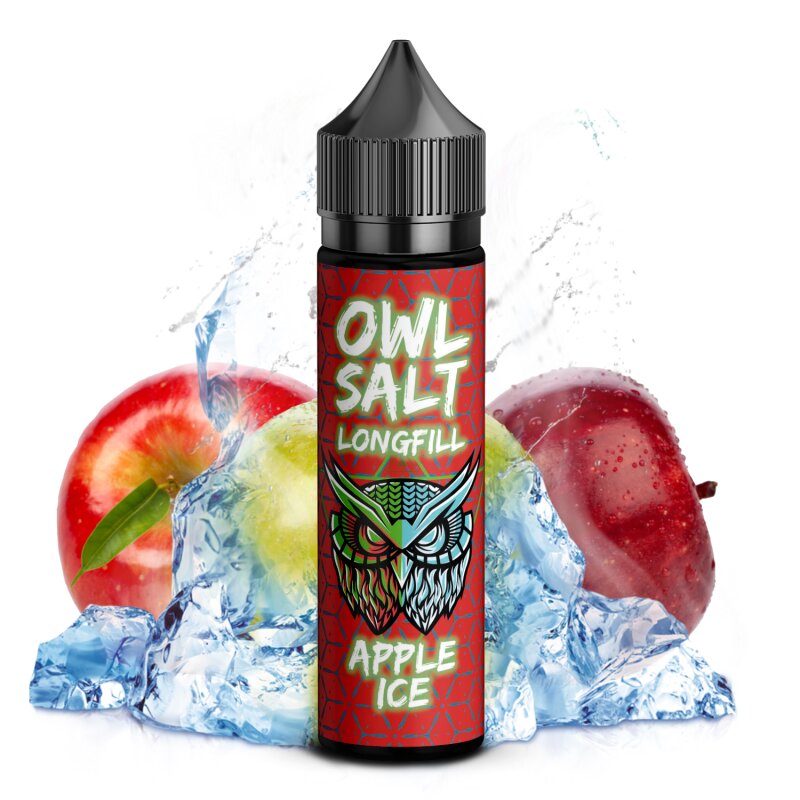 OWL Salt Longfill Apple Ice 10 ml in 60 ml