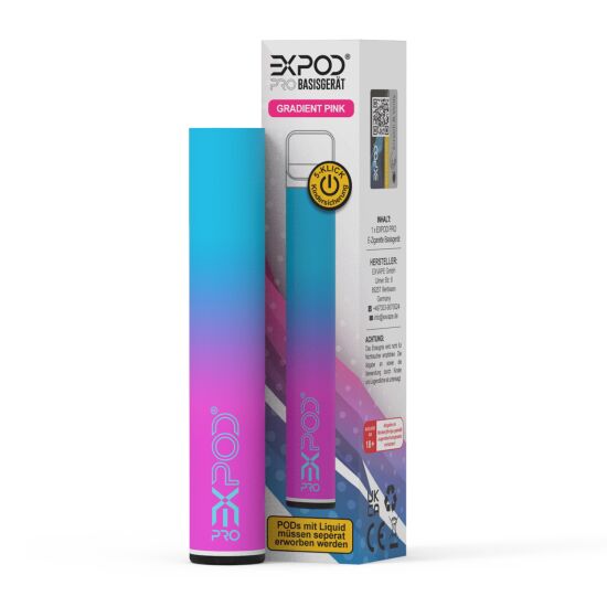 Expod Pro Basisgerät 400mAh Blau Pink