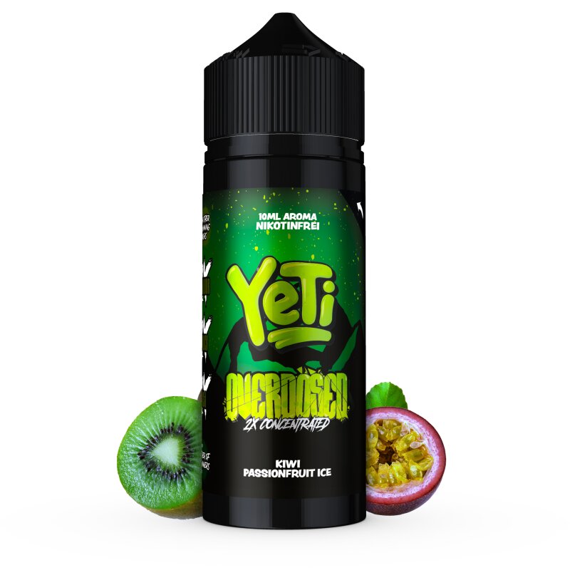 Yeti Overdosed Aroma - Kiwi Passionfruit Ice 10 ml