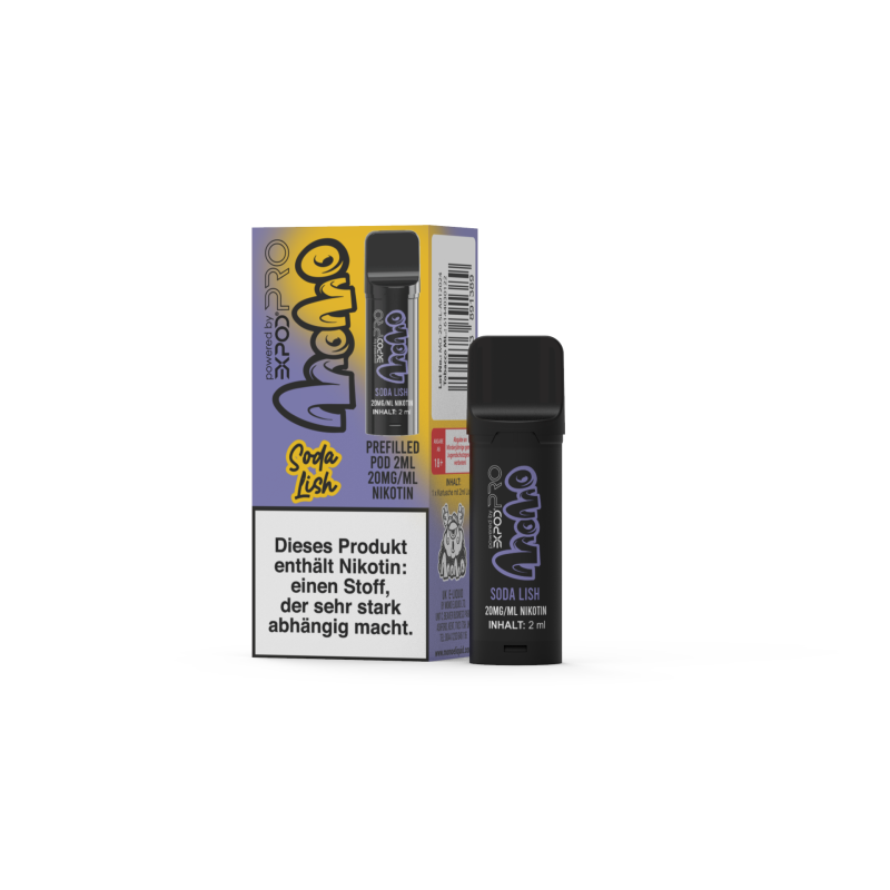 Soda Lish Pod | Prefilled Pod 2ml (Momo Expod Pro) 20 mg