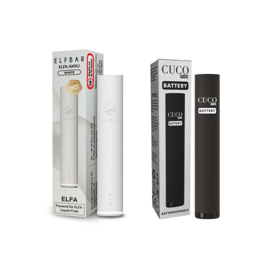 ELFA Pod Kit 500 mAh Akkueinheit Weiß + CUCO Pod...