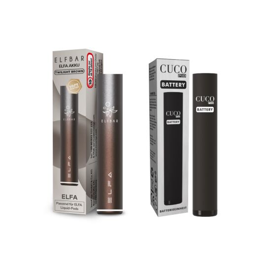 ELFA Pod Kit 500 mAh Akkueinheit Twilight Brown + CUCO...