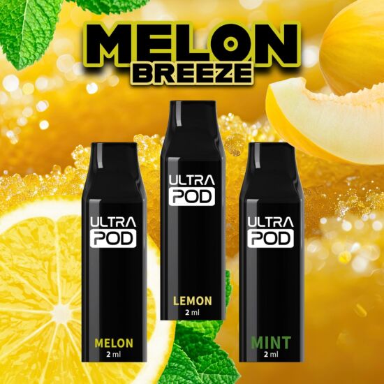 ULTRAPOD MELON BREEZE 3er Set Prefilled Pods