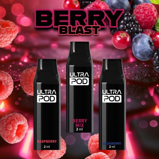 ULTRAPOD BERRY BLAST 3er Set Prefilled Pods