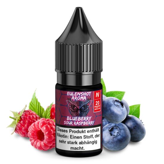 Eulenshot Aroma Blueberry Sour Raspberry 20 mg Nikotin 10 ml