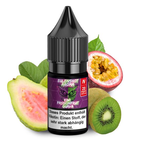Eulenshot Aroma Kiwi Passionfruit Guava 20 mg Nikotin 10 ml