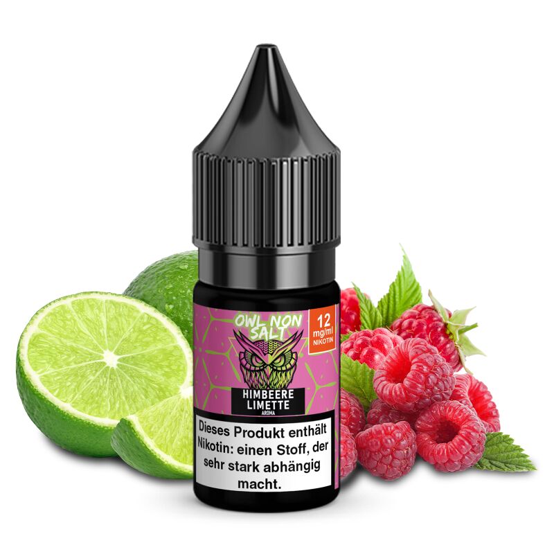 OWL Non SALT Liquid Himbeere Limette 10 ml 12 mg