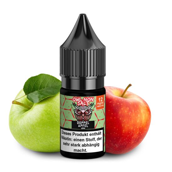 OWL Non SALT Liquid Doppelapfel Anis 10 ml 12 mg