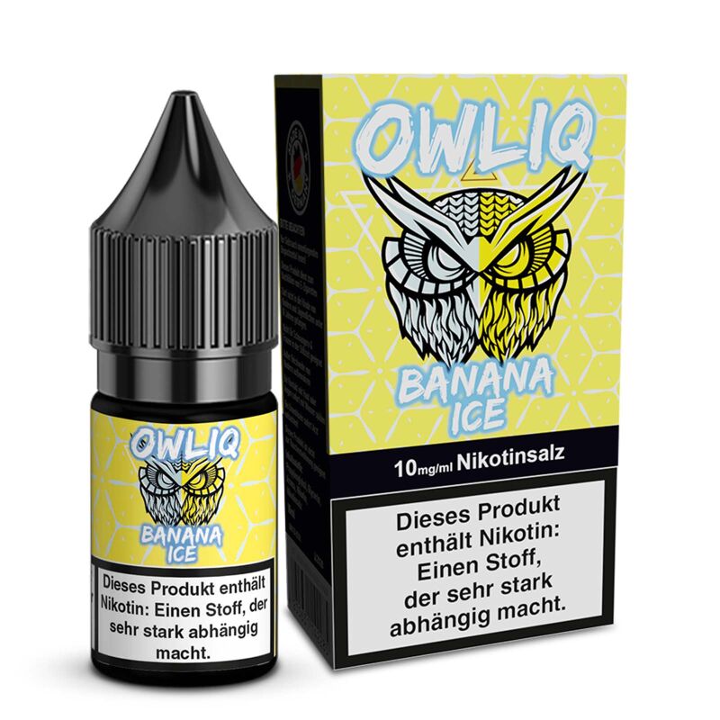 Banana Ice Liquid | OWLIQ 10 ml 10 mg