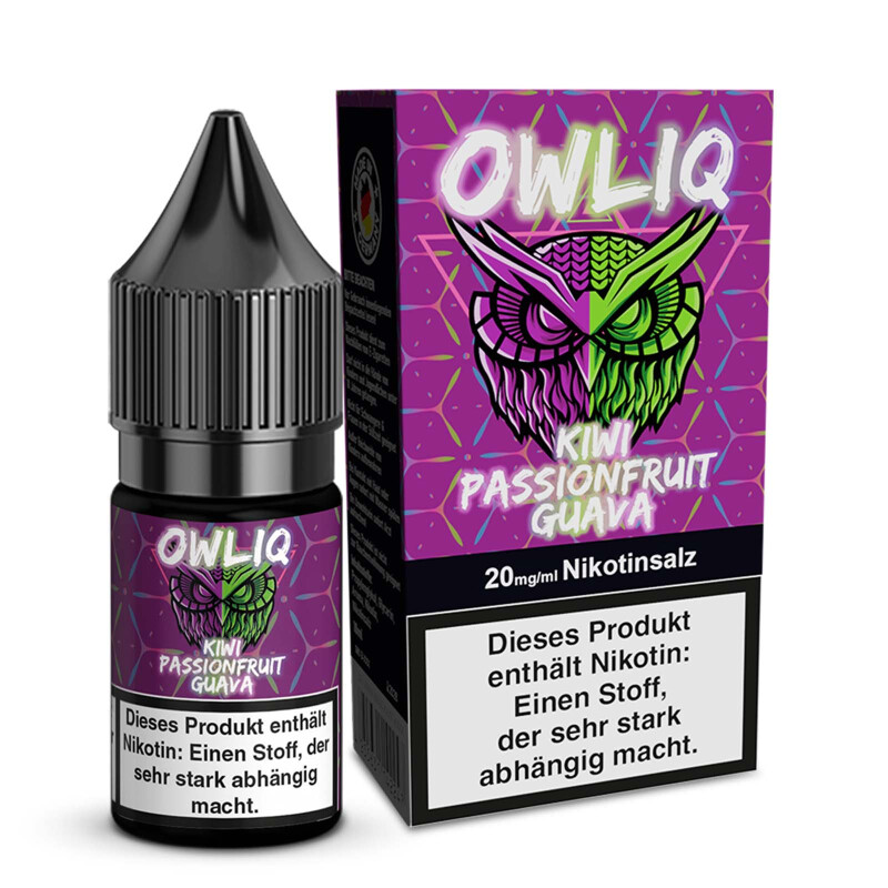 Kiwi Passionfruit Guava Liquid | OWLIQ 10 ml 20 mg