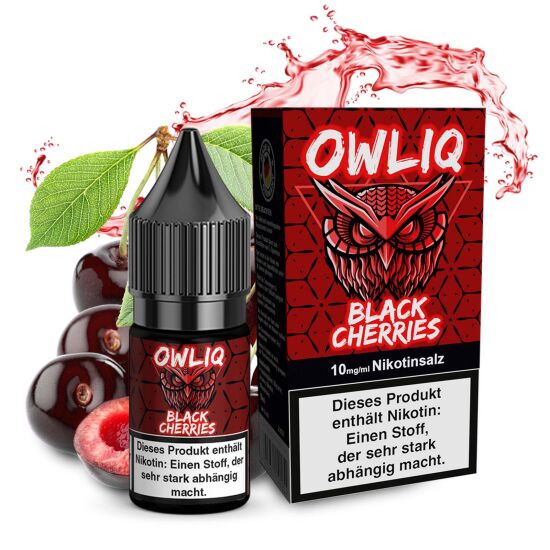 Liquid Black Cherries Aroma - OWLIQ 10 ml