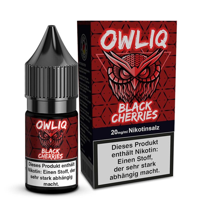 Black Cherries Liquid | OWLIQ 10 ml 20 mg