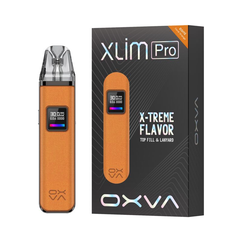 OXVA Xlim Pro Pod Kit Coral Orange