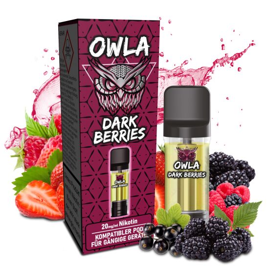 OWLA Dark Berries Prefilled Pod 2 ml 20 mg