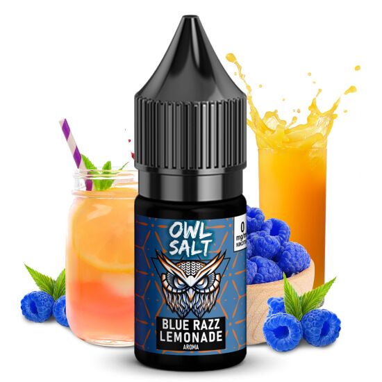 Liquid Blue Razz Lemonade Aroma - OWL SALT 10 ml
