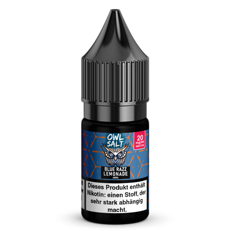 Liquid Blue Razz Lemonade Aroma - OWL SALT 10 ml 20 mg