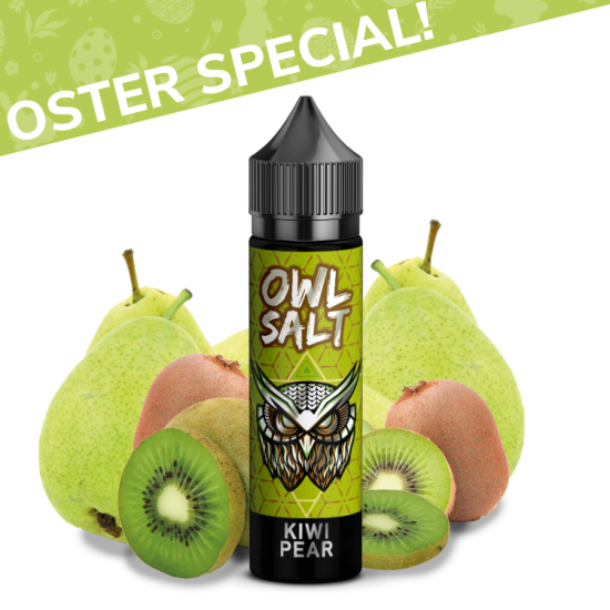 Kiwi Pear Aroma OWL Salt Longfill 10 ml in 60 ml