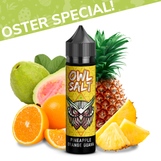 Pineapple Orange Guava Aroma OWL Salt Longfill 10 ml in...