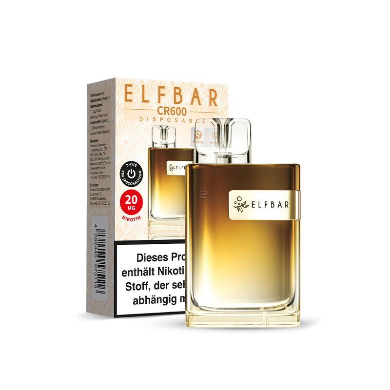 Elfbar CR 600 Alps Ice Einweg E-Zigarette 20 mg