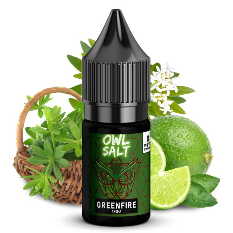 Liquid Greenfire Aroma - OWL SALT 10 ml