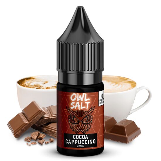 Liquid Schoko Cappuccino Aroma - OWL SALT 10 ml