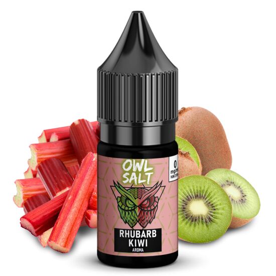 Liquid Rhubarb Kiwi Aroma - OWL SALT 10 ml