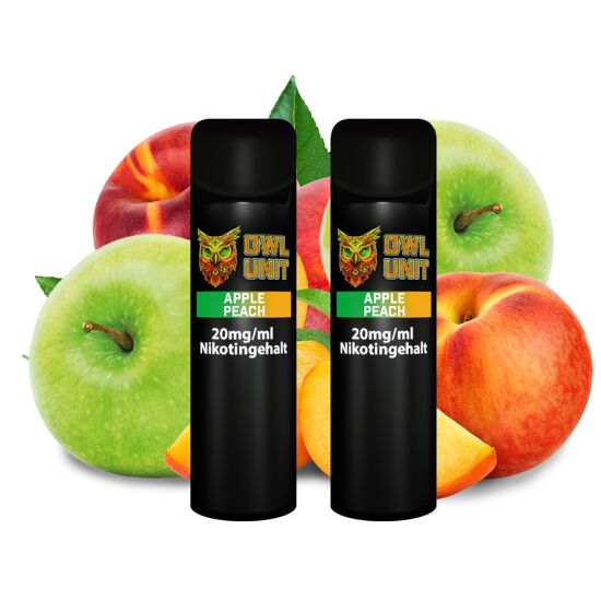 OWL Unit Tankeinheit Podsystem Apple Peach 2er Pack 20 mg