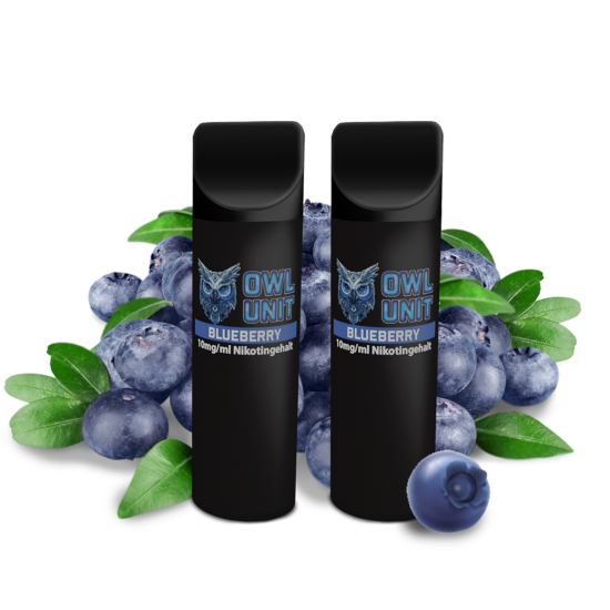 OWL Unit Tankeinheit Podsystem Blueberry 2er Pack 10 mg