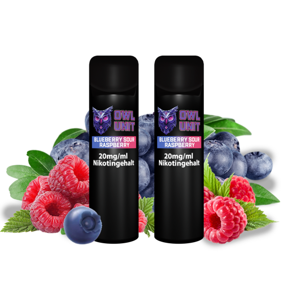 OWL Unit Tankeinheit Podsystem Blueberry Sour Raspberry...
