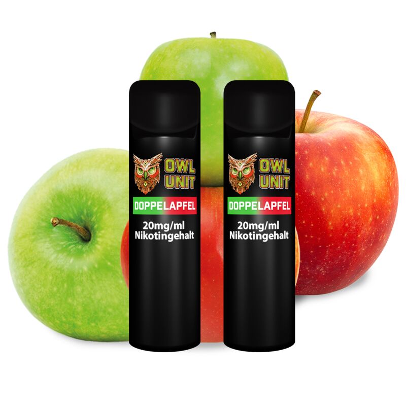 OWL Unit Tankeinheit Podsystem Doppelapfel Anis 2er Pack 20 mg