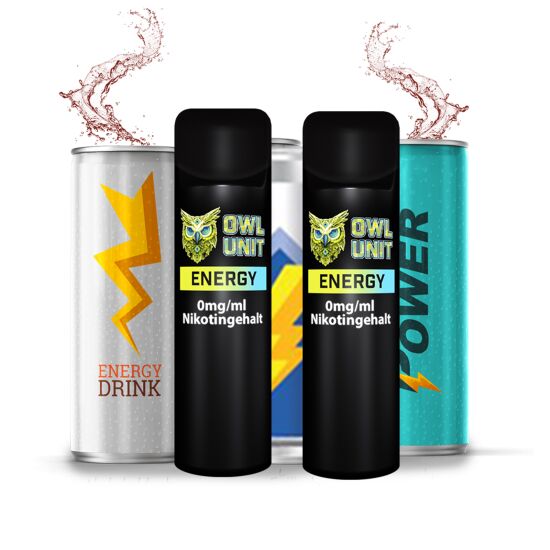Energy Prefilled Pod OWL Unit 600 Puffs (2er Pack)