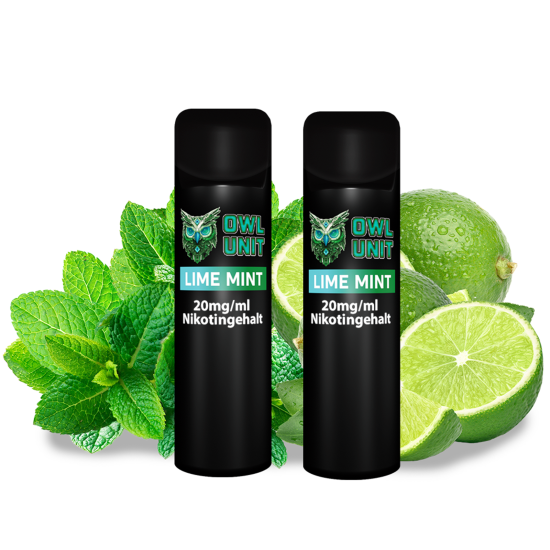 OWL Unit Tankeinheit Podsystem Lime Mint 2er Pack 20 mg
