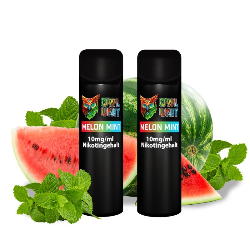 OWL Unit Tankeinheit Podsystem Melon Mint 2er Pack 10 mg