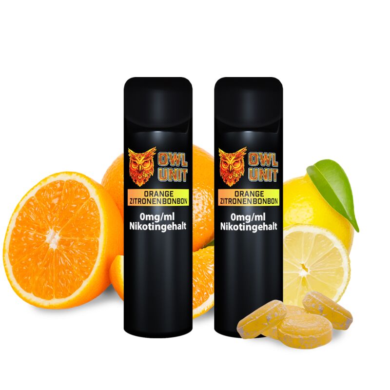 OWL Unit Tankeinheit Podsystem Orange Zitronenbonbon 2er Pack 0 mg