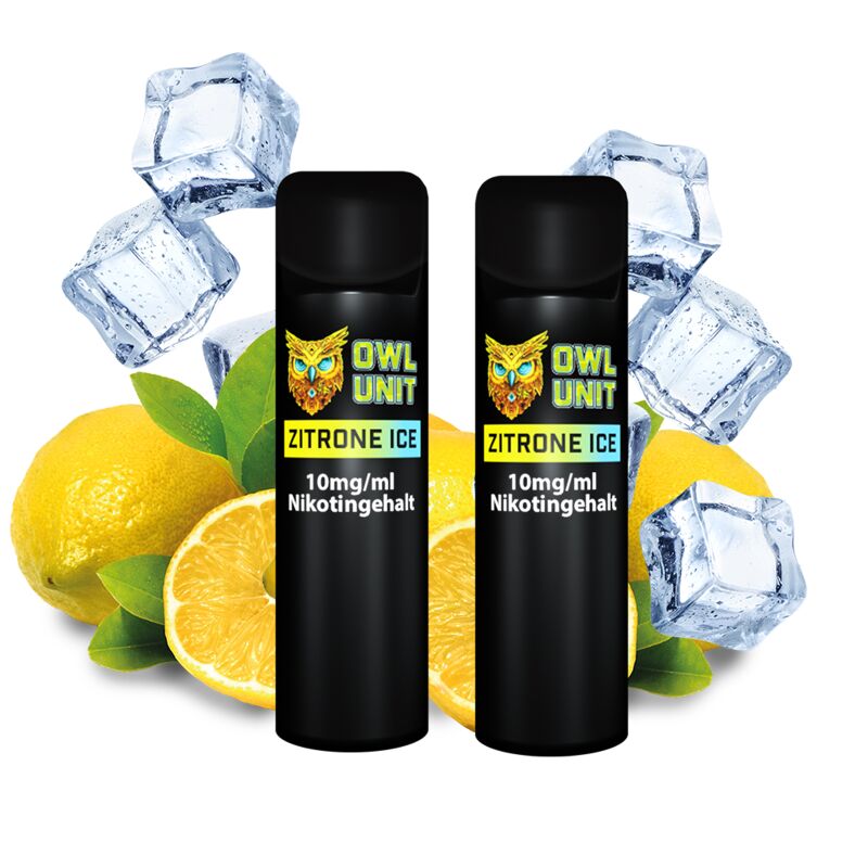 OWL Unit Tankeinheit Podsystem Zitrone Ice 2er Pack 10 mg