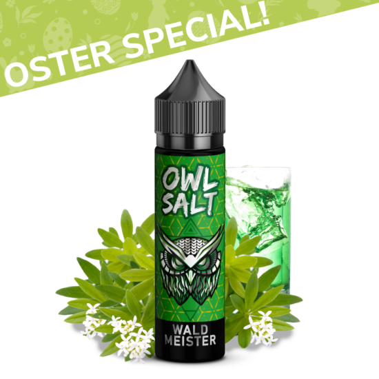 Waldmeister Aroma OWL Salt Longfill 10 ml in 60 ml