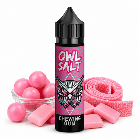 Chewing Gum Aroma OWL Salt Longfill 10 ml in 60 ml