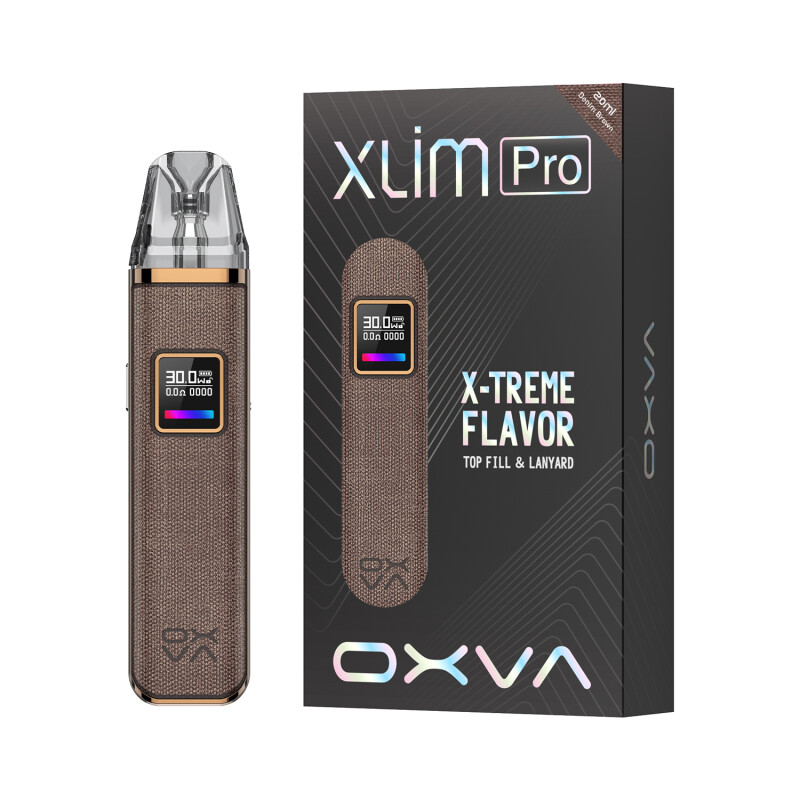 OXVA Xlim Pro Pod Kit Denim Brown