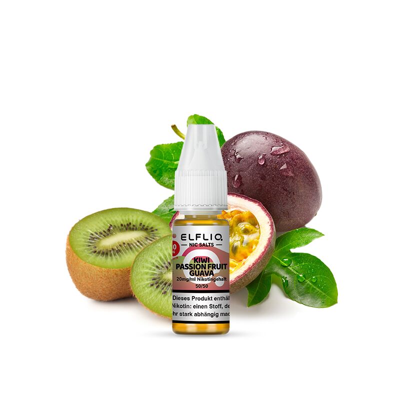 ELFLIQ Kiwi Passion Fruit Guava Nikotinsalzliquid 10 ml
