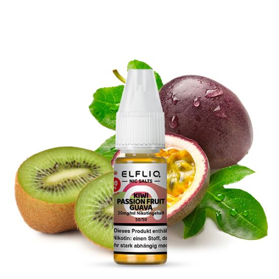ELFLIQ Kiwi Passion Fruit Guava Nikotinsalzliquid 10 ml