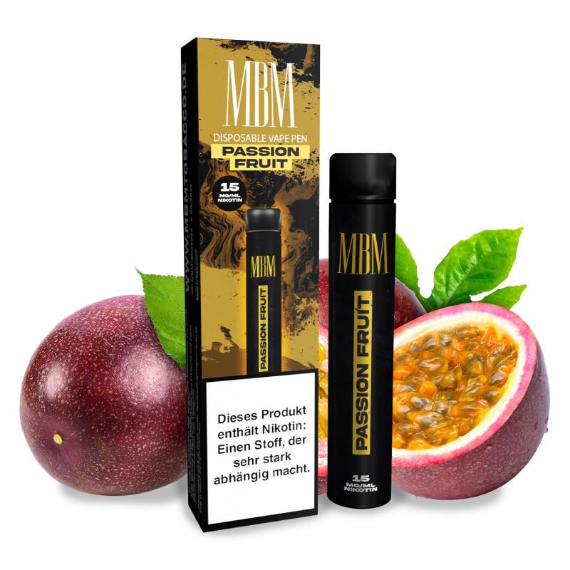 MBM Disposable Vape Pen Passion Fruit 2 ml 15 mg