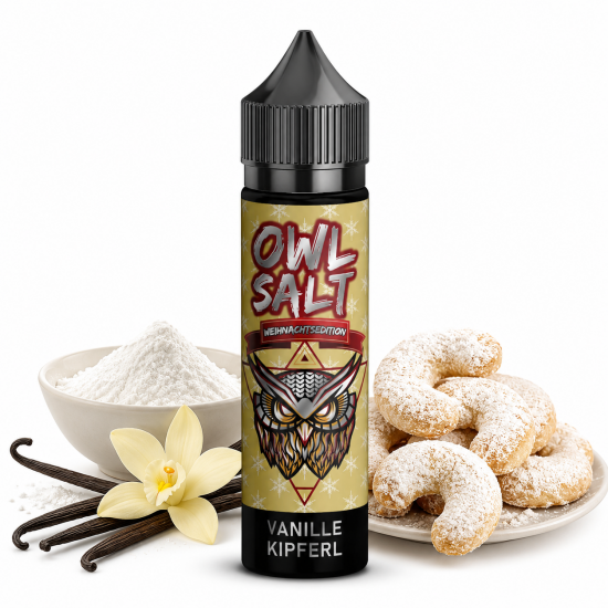 Vanillekipferl Aroma Weihnachtsedition OWL Salt Longfill...