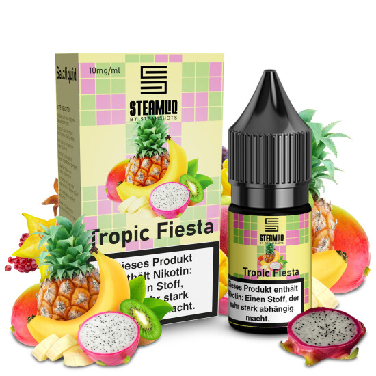 STEAMLIQ Tropic Fiesta Nikotinsalzliquid 10 ml