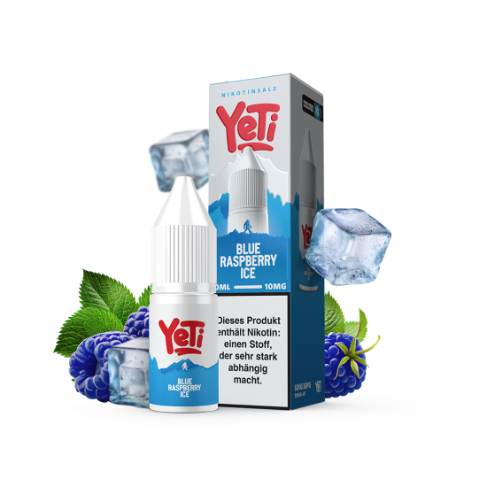 Liquid Blue Raspberry Ice Overdozed - Yeti Summit 10 ml
