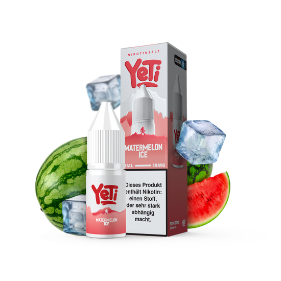 Watermelon Ice Nikotinsalz Liquid | Yeti Summit Overdozed...