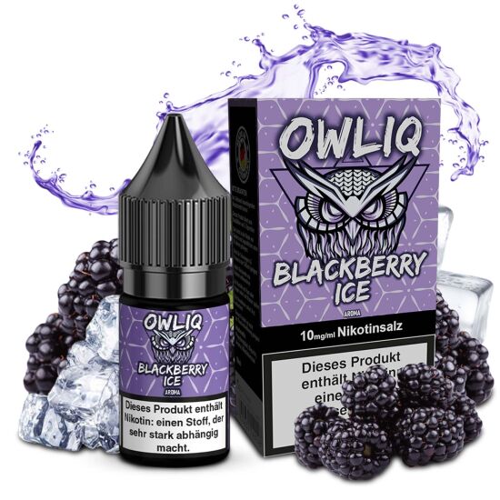 Liquid Blackberry Ice Aroma - OWLIQ 10 ml