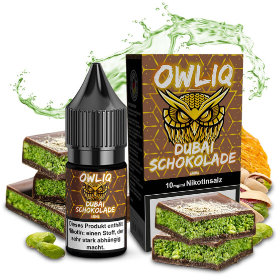 Liquid Dubai Schokolade Aroma - OWLIQ 10 ml