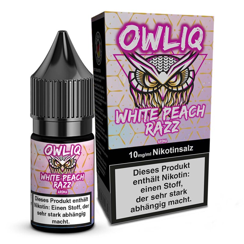Liquid White Peach Razz Aroma - OWLIQ 10 ml 10 mg
