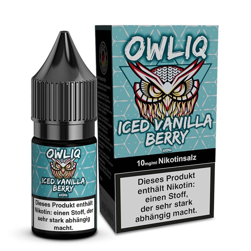Liquid Iced Vanilla Berry Aroma - OWLIQ 10 ml 10 mg